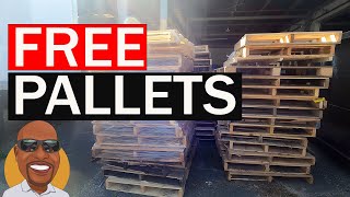 How to Get Pallets For FREE  The Pallet Business [upl. by Publus]