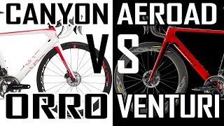 CANYON AEROAD VS ORRO VENTURI [upl. by Kciregor582]