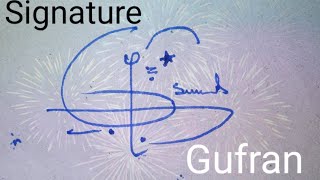 Signature For Your Name  Gufran name signature  Likhari [upl. by Bonner]