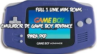 Descargar el emulador de Game Boy Advance Para PSP 1 link mas Roms [upl. by Ames]