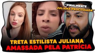 Patrícia Lelis ACABA COM A CARREIRA da Estilista Juliana do TikTok até processo rolou [upl. by Aitnuahs7]