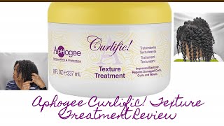 Aphogee Curlific Texture Treatment Review  Moisture Protein and Elasticity [upl. by Miah]