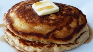 Hotcakes de Avena con Chispas de Chocolate Oatmeal Pancakes [upl. by Asli863]