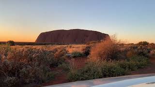 Uluṟu Sunrise Timelapse Uluru timelapse oudoors [upl. by Arihat]