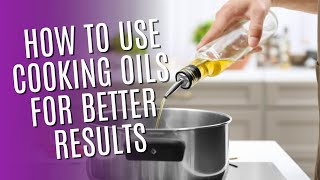 How to Reuse Cooking Oil the RIGHT Way [upl. by Ovid]