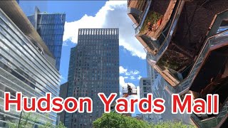 Walking tour Hudson Yards  New York City [upl. by Gianni196]