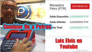 PetroNoticias Tutorial COMO COMPRAR PETROS CON Bs en Plataforma Patria [upl. by Lesli874]