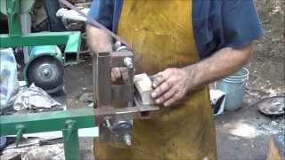 Homemade Simple Knife Grinding Jig Fixture [upl. by Eidnam]