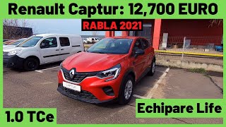 Rabla 2021 Renault Captur la 12700 EUR  Un real Smart Buy [upl. by Mcgrody893]