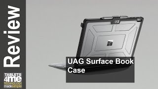 UAG Surface Book FeatherLight Composite ICE Military Drop Tested Laptop Case [upl. by Inah]