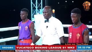 Livestream of YBL S1 Wk 9 56 Jan 2024  Boxing Matches  Osogbo Nigeria [upl. by Ora817]