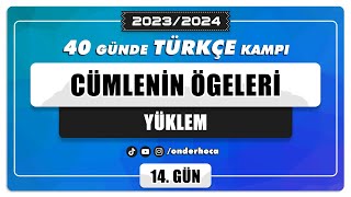 61 CÜMLENİN ÖGELERİ  YÜKLEM  SORU ÇÖZÜMÜ  DİL BİLGİSİ KAMPI  Önder Hoca [upl. by Herold]