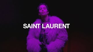 SAINT LAURENT  FALL 2018  ZOE KRAVITZ [upl. by Gallard]