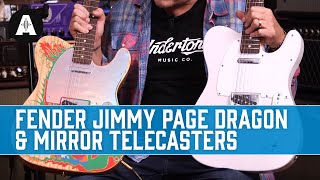 Fender Jimmy Page Dragon amp Mirror Telecasters  A Whole Lotta Guitar [upl. by Huda]