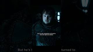 Sam makes a speech nominating Jon Snow as Commander gameofthrones samwelltarly jonsnowedit [upl. by Ttcos592]