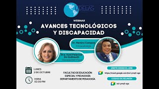 WEBINAR Avances tecnológicos y discapacidad [upl. by Nitza]