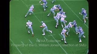 TCU Football vs Rice  November 24 1973 [upl. by Kayley]