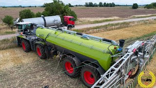 Stoppelsturtz 2022  Xerion 4000  John Deere 9RX  Agrotruck  Gärreste  Slurry  Agro Bördegrün [upl. by Corry]