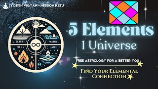 Whats Hiding in Your Vedic Astrology Chart 5 Elements EXPOSED [upl. by Janiuszck]