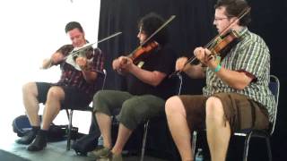 Quebecois Fiddle Workshop at Festival Mémoires et Racines [upl. by Anelagna]