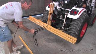 How To Assemble Your Everything Attachments Pine Needle Rake [upl. by Ahsieyt]