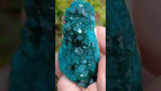 The Fancy Green That Is Dioptase Crystals gems minerals crystals naturalhistory science [upl. by Araem]