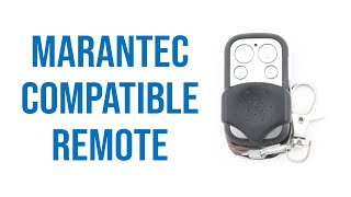 Marantec Compatible Remote Video Description [upl. by Zailer]