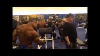 2014 Arnold 212 Bodybuilders Backstage [upl. by Ynattir357]