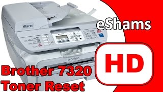 Brother MFC 7320 Toner Reset [upl. by Johannes]