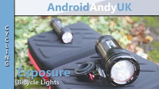 Exposure Bike Lights Race Mk15 and Axis Mk7 [upl. by Shulem146]