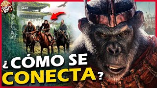 ¿CÓMO se Conecta EL PLANETA DE LOS SIMIOS NUEVO REINO con la Trilogía ENTIENDE la Cronología [upl. by Yrallih]