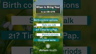 When to Schedule an OBGYN Appointment for Your Teen [upl. by Antons240]