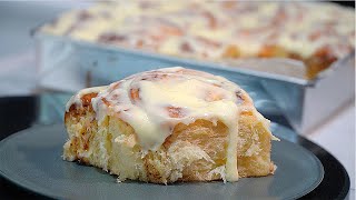 EASIEST Cinnamon Rolls Recipe [upl. by Stephan]