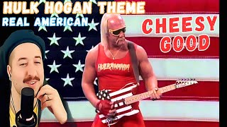 Hulk Hogan  Real American  HD Music Video  Theme Song Reaction [upl. by Atsocal]