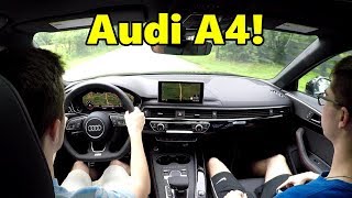 2018 Audi A4 Black Optic Sedan Comprehensive Test Drive [upl. by Saudra]