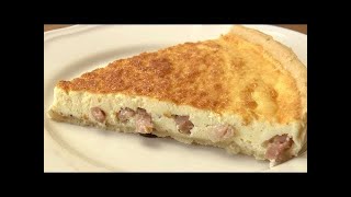 La vraie recette de la quiche lorraine [upl. by Llamaj393]