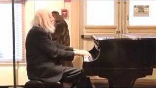 Raymond Smullyan plays Bach  1 [upl. by Worth276]