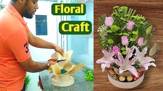 How to Make a Stunning Flower Bouquet at Home StepbyStep [upl. by Parsons]