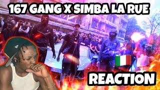 AMERICAN REACTS TO ITALIAN DRILL RAP GO CRAZY 167 Gang  Piazza Di Spaccio ft Simba La Rue [upl. by Aluap]