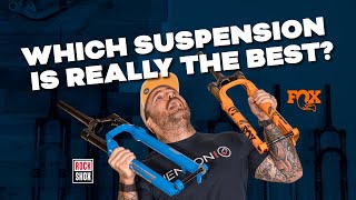 Fox vs Rockshox Whos the Big Winner foxsuspension rockshox [upl. by Kovacev]