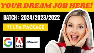 Software Jobs For Freshers 2023  2024 batch hiring  freshers hiring 2023 [upl. by Ahscrop]