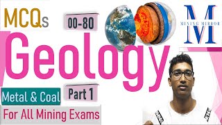 Geology MCQs Part 1 Q No 0080  For all Mining Exams  DGMS Exam  geologyaspirant dgms mcqs [upl. by Olwen762]