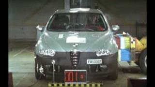 Alfa Romeo 147 Euro NCAP crash test [upl. by Mannes]