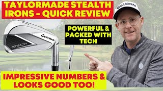 TaylorMade Stealth Irons Quick Review [upl. by Eri573]