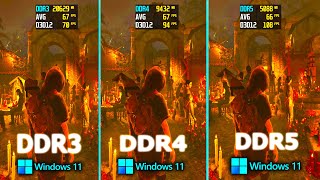 DDR5 vs DDR4 vs DDR3 Ram [upl. by Seiter113]