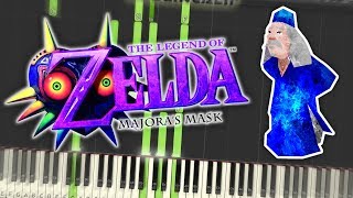 The Legend of Zelda Majoras Mask  Astral Observatory Theme Piano Tutorial Synthesia [upl. by Odnalo]