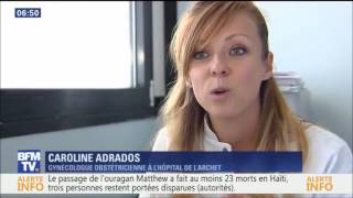 Mois sans tabac  reportage BFMTV sur le tabac et les femmes enceintes au CHU DE NICE [upl. by Ilene]