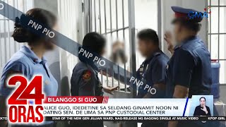 Alice Guo idedetine sa seldang ginamit noon ni dating Sen de Lima sa PNP Custodial  24 Oras [upl. by Garin]