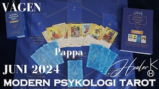 Vågen ♎️ Juni 2024  Pappa  Modern Psykologi Tarot  Healer K [upl. by Ferree]