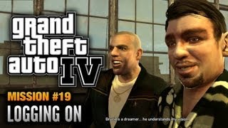 GTA 4  Mission 19  Logging On 1080p [upl. by Adnirak461]